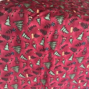 Joyful Angels 3 Yards Christmas Trees Fabric Flannel Craft Teresa Kogut SSI